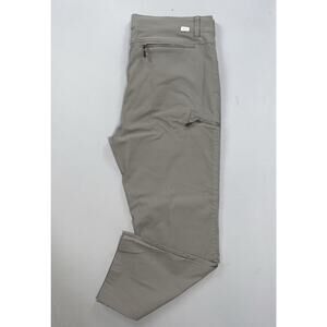 Orvis 1716851 Classic Collection Men's 5-pocket Tech Pants. Light Gray, 38X28.